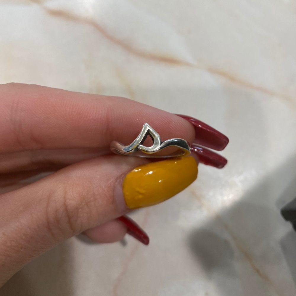 James Avery "S" Script Ring